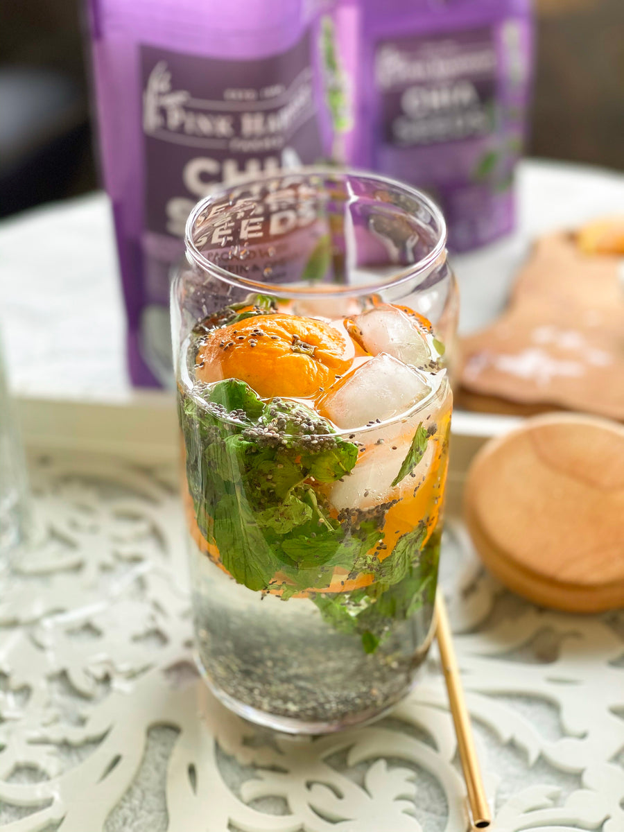 Stay hydrated this summer with this quick detox water!
    
    
    
      &ndash; Pink Harvest Farms