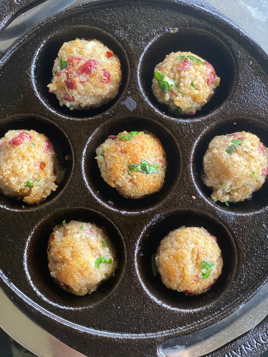 Aracini Balls with a superfood twist!
    
    
    
      &ndash; Pink Harvest Farms