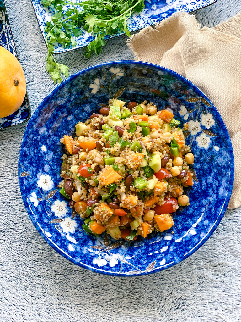 Eat The Rainbow With This Hearty Quinoa Mango Salad!