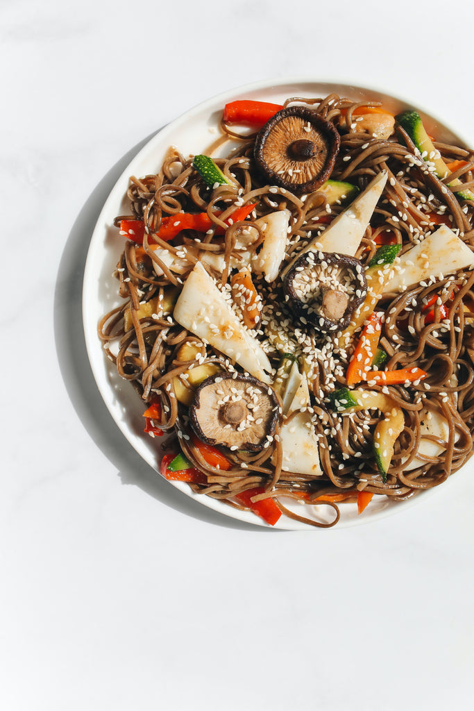 A quick healthy recipe for an easy breezy Sunday night stir fry! 