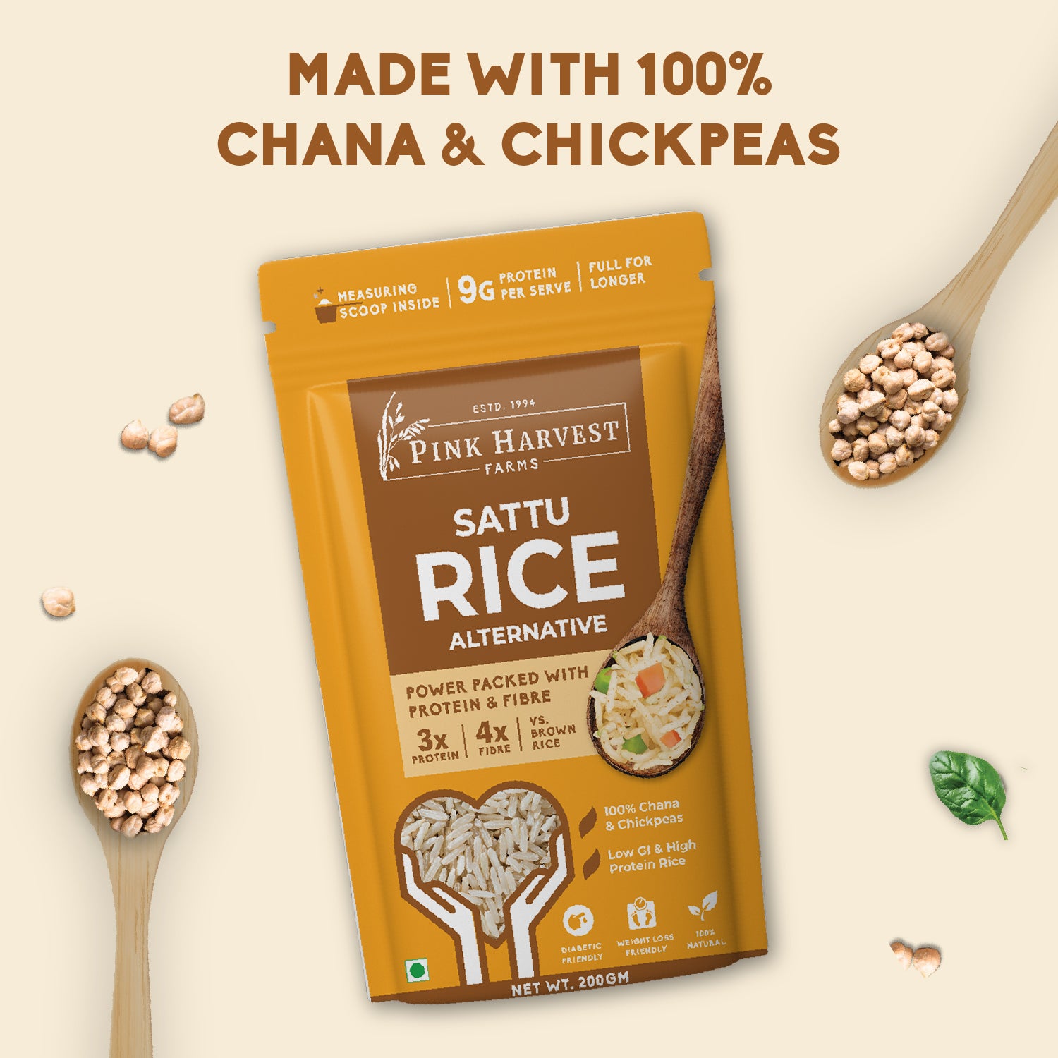 High Protien Rice Home Sattu High Protein Rice